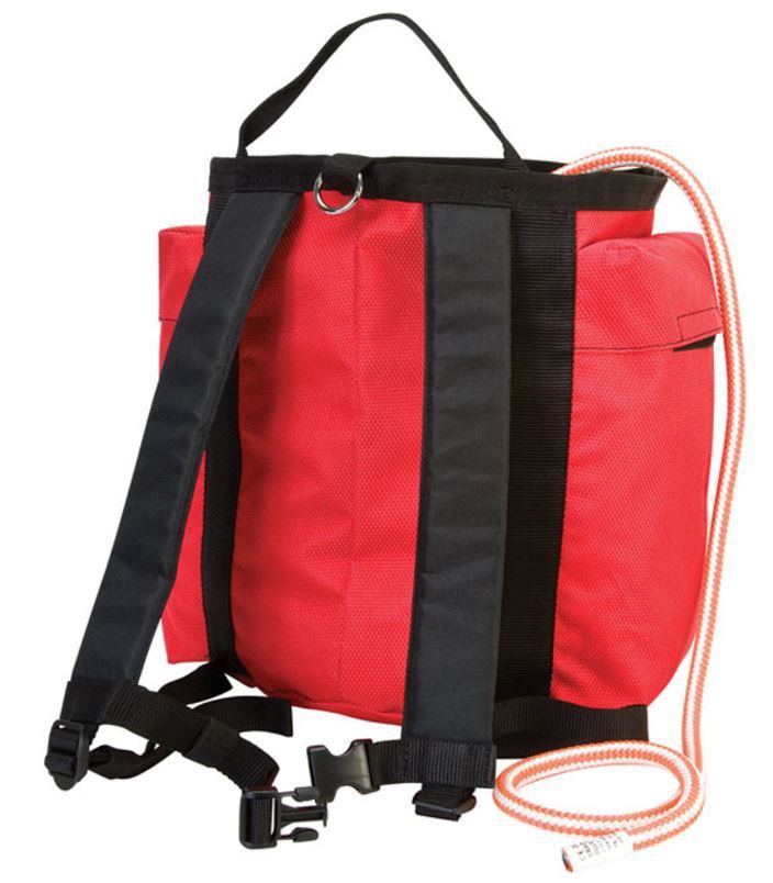 Weaver Red Black Pack Rope Bag w/ Padded Sholder Straps