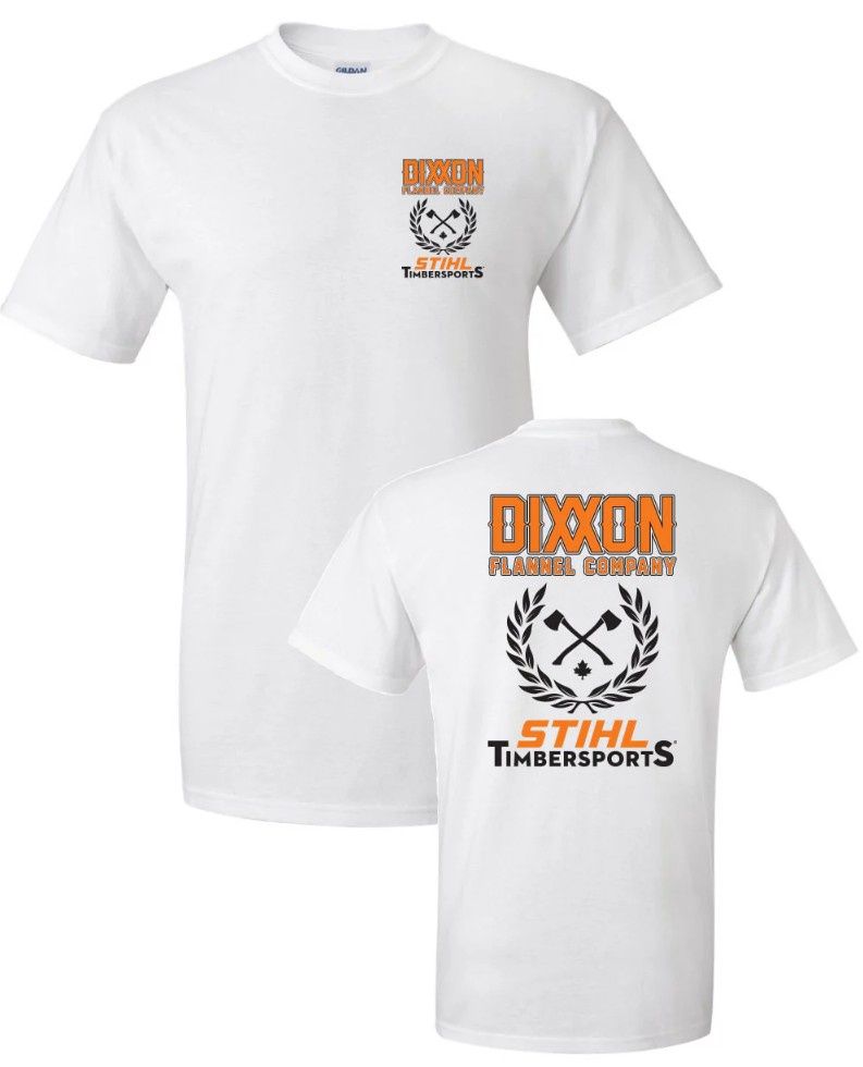 Dixxon x Stihl TIMBERSPORTS Shirt - White, Size: Large