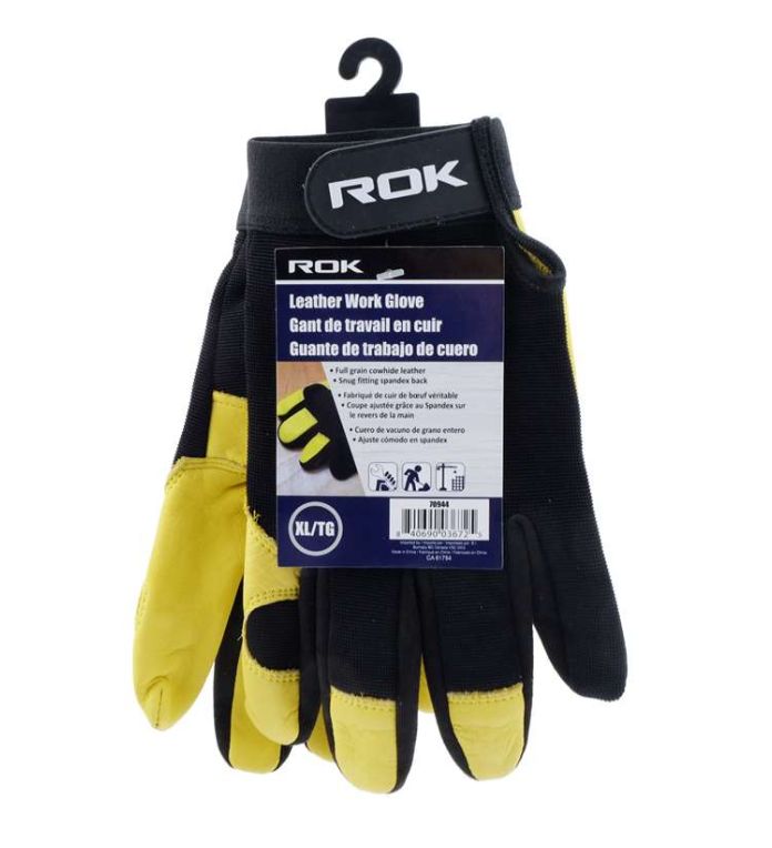 Leather Work Glove, Size: S