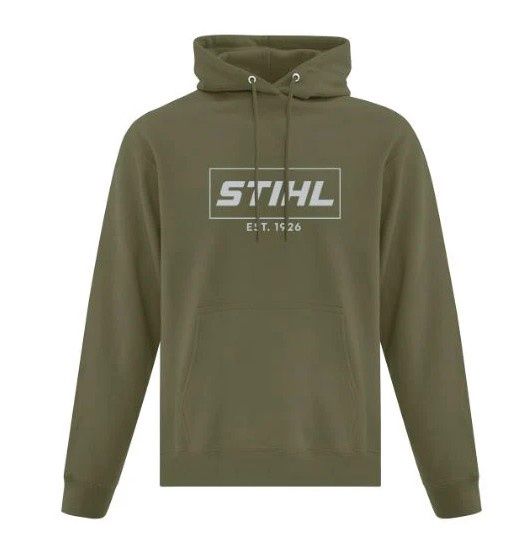 Stihl Everyday Fleece Hoodie Army Green, Size: L