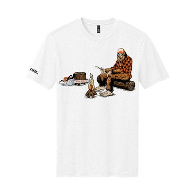 Sasquatch Campfire T-Shirt, Size: M