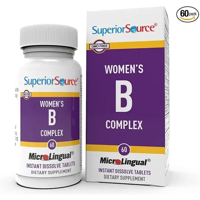 Superior Source Women's B Complex, Quick Dissolve 60 Count