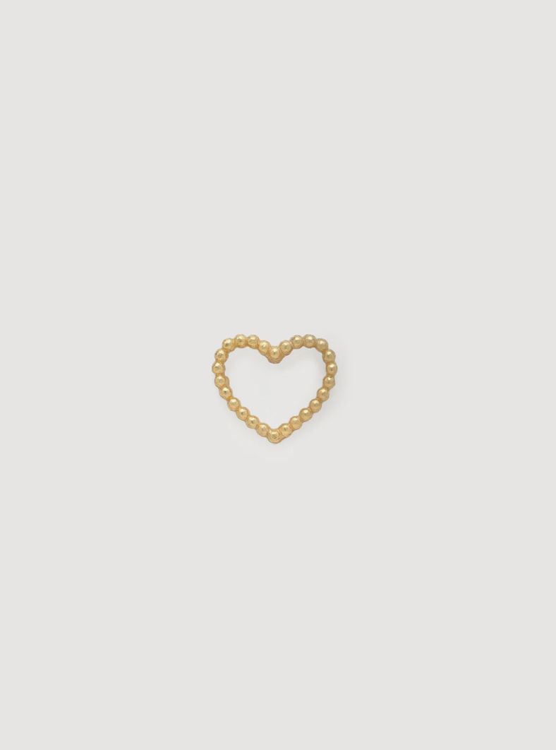 Jolie dotted heart gold