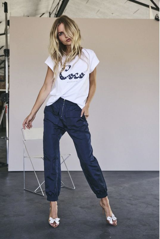 TriceCC Pocket Pant navy