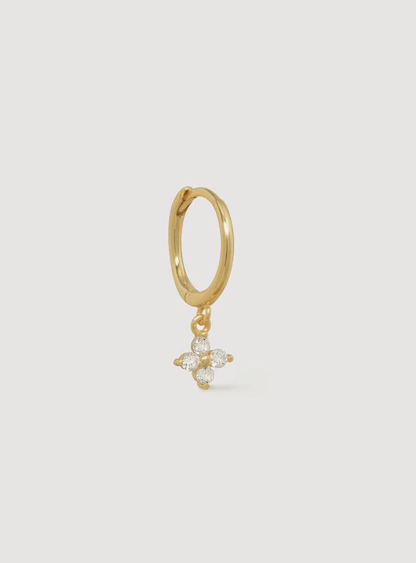 Jeanne flower strass
