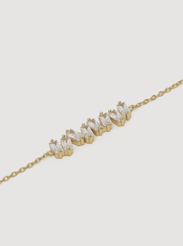 Harry baguette multi gold diamant