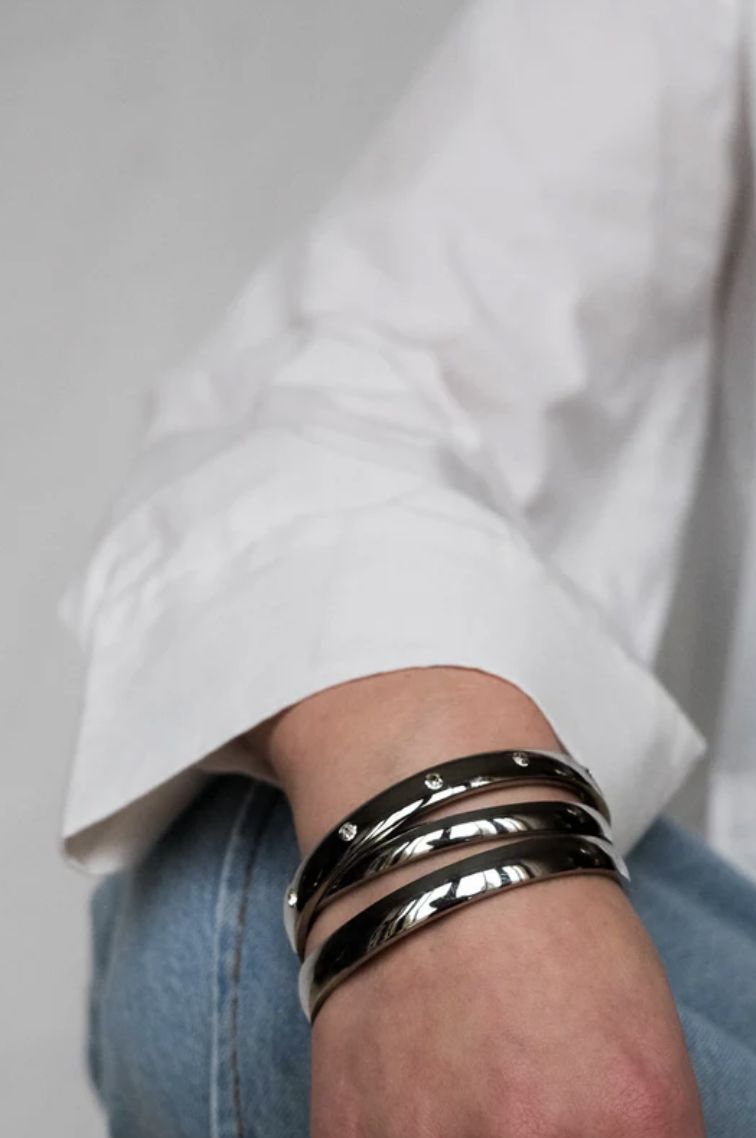 Armband Chloe medium zilver