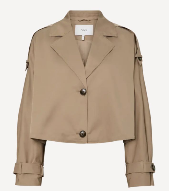 Yasemira LS Short Trenchcoat