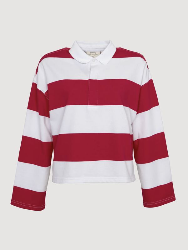 Polo longsleeve Mila