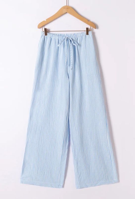 Pantalon bleu ciel