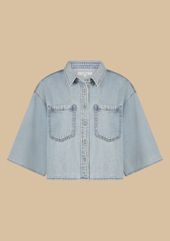 Mae Denim Blouse