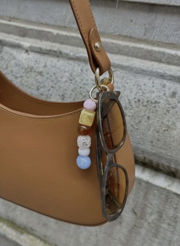 Bag charms stone