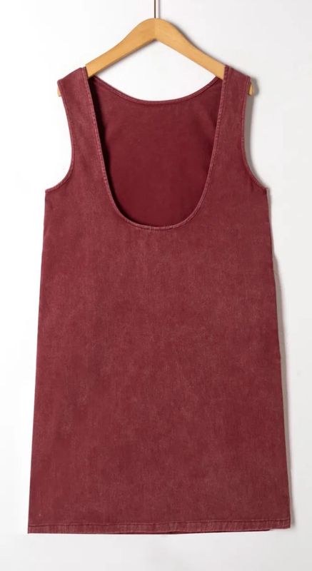 Louise dress open back