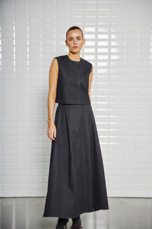 WBLJulianna Denim Waistcoat