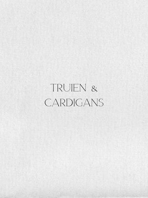 Truien en cardigans