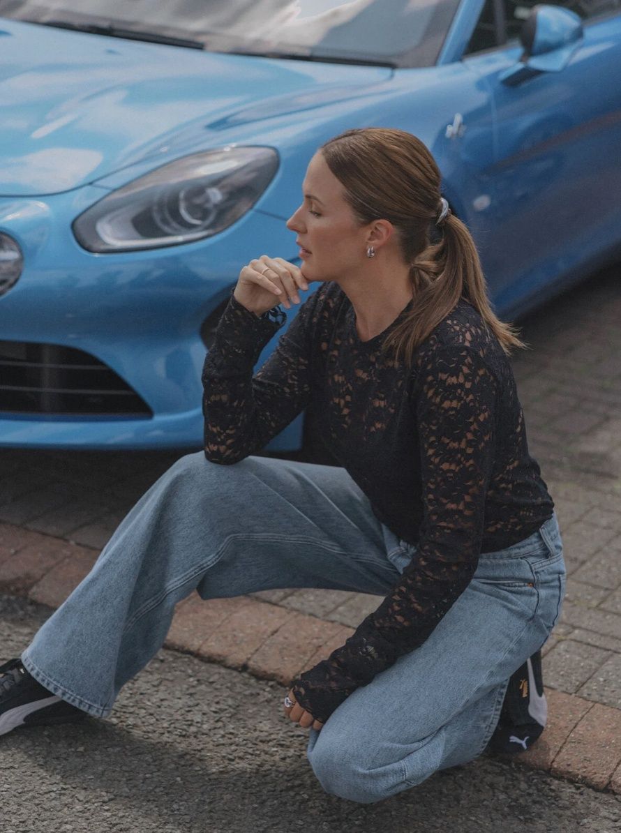 cece lace longsleeve top