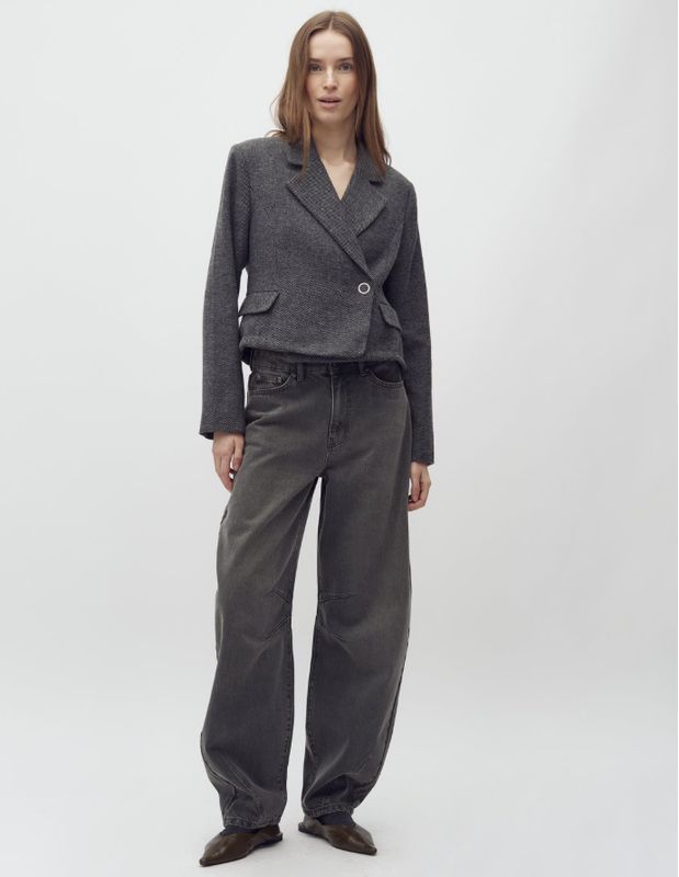 Barina-M jeans khaki green wash