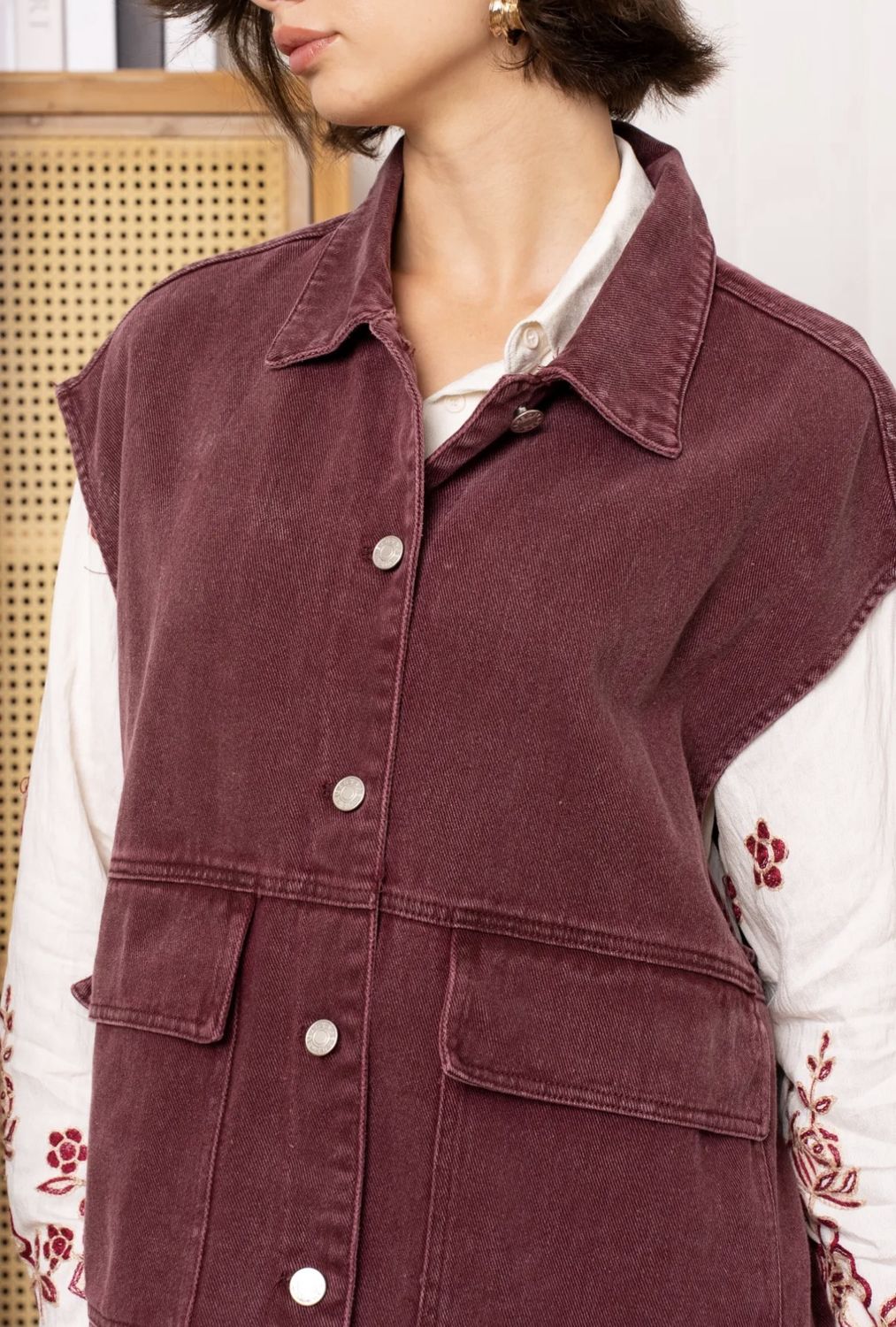 Sleeveless jack Milo