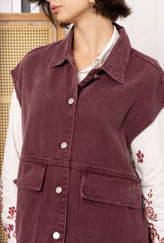 Sleeveless jack Milo