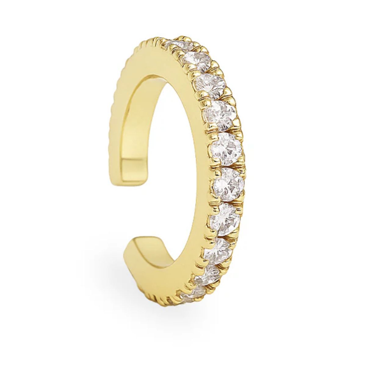 Classic diamond earcuff