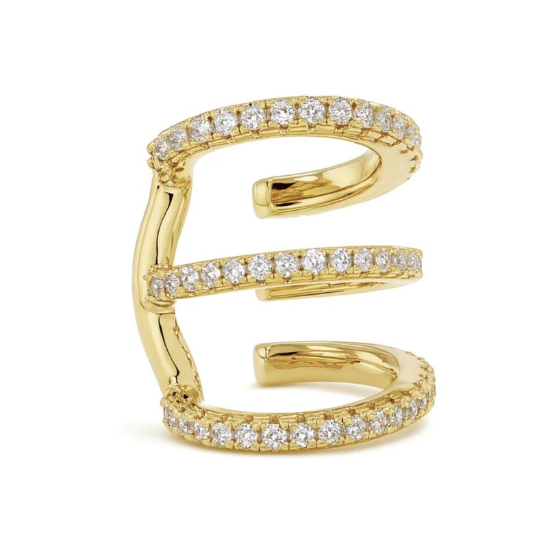 Trio Ivy ear cuff