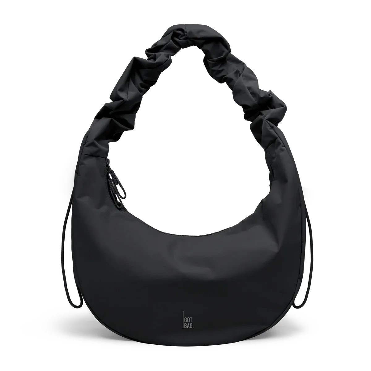 Moon bag ruffle, Kleur: black