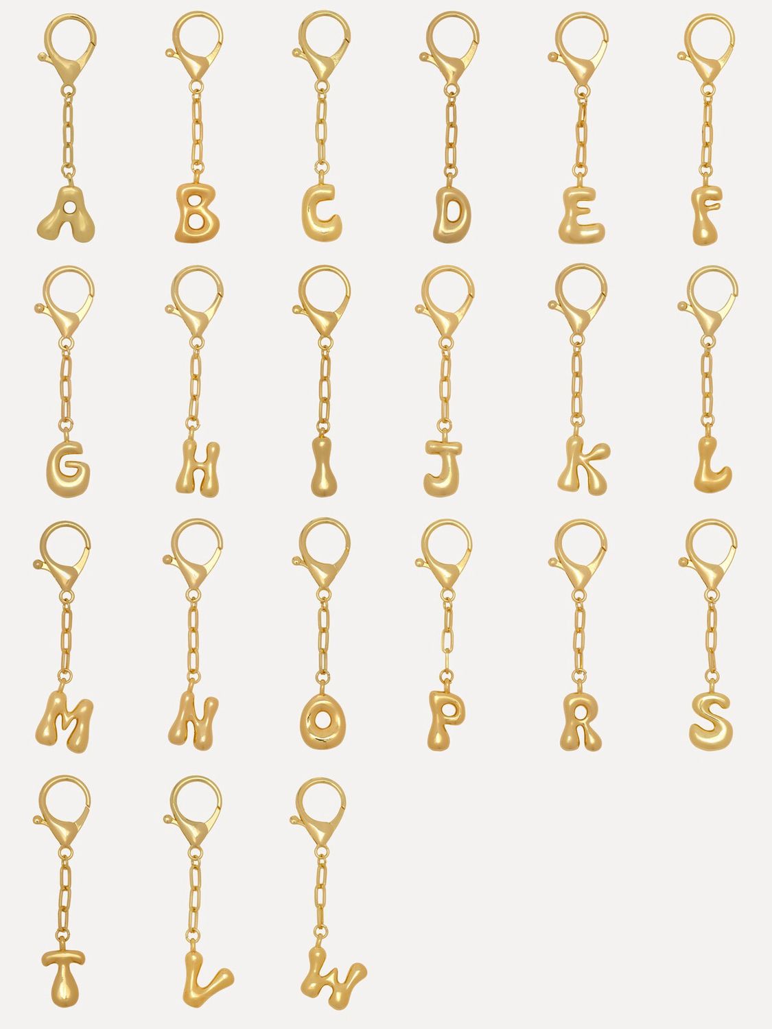 Sleutelhanger balloon letter