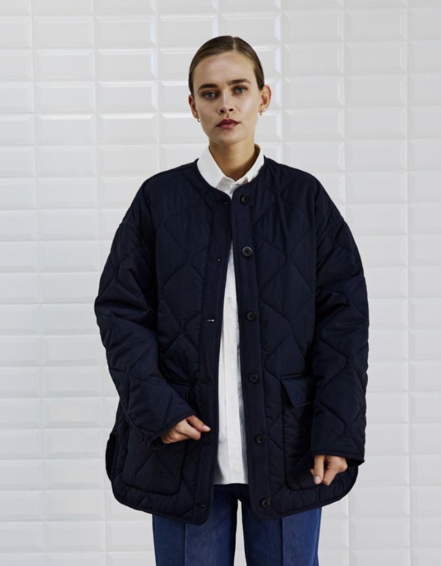 WBLSANDY QUILTED 3/4 COAT