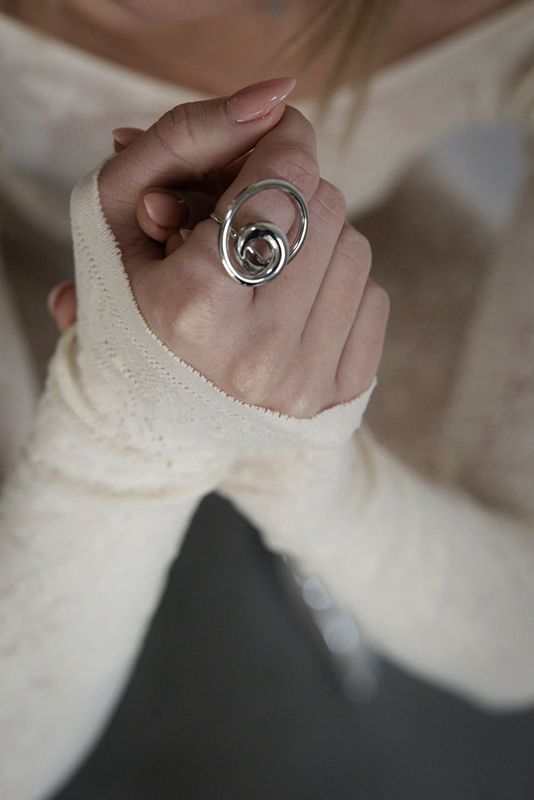 Ring Yvonne zilver