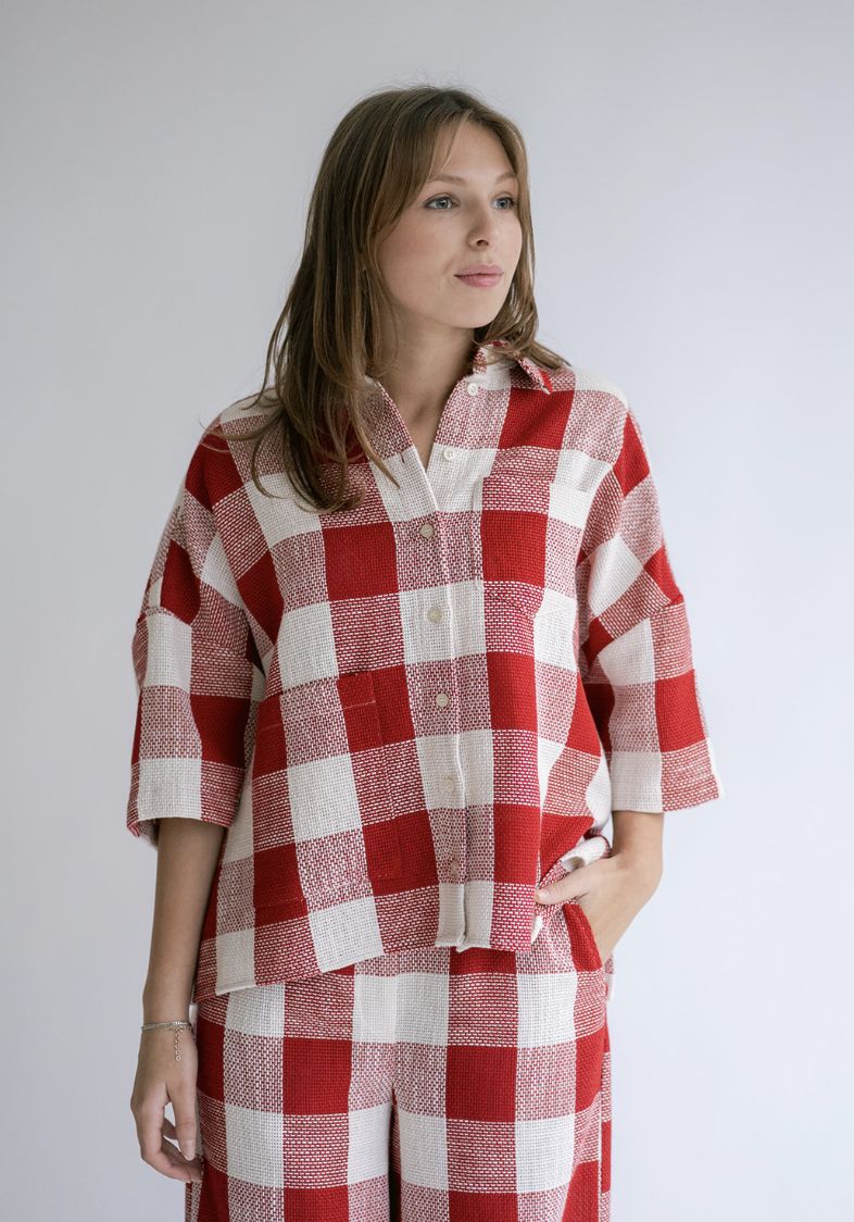 Mon Shacket Red Square