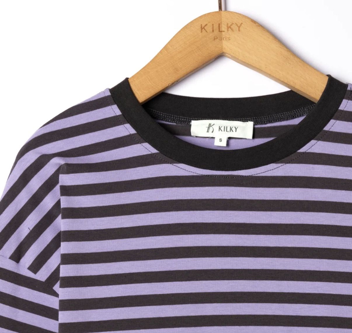 Longsleeve betty (purple stripe)