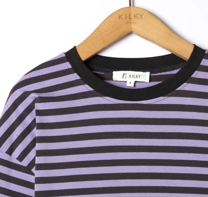 Longsleeve betty (purple stripe)