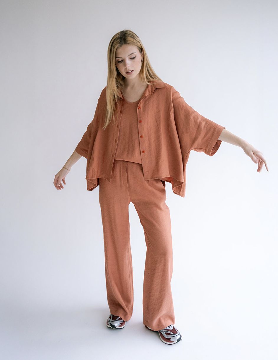 Mette Blouse Brilliant Rust