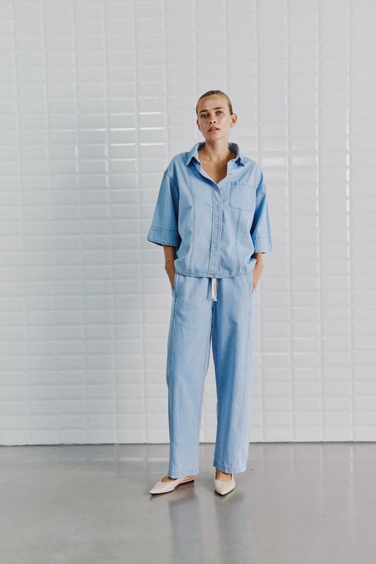 WBLZofia Wide Denim Pant