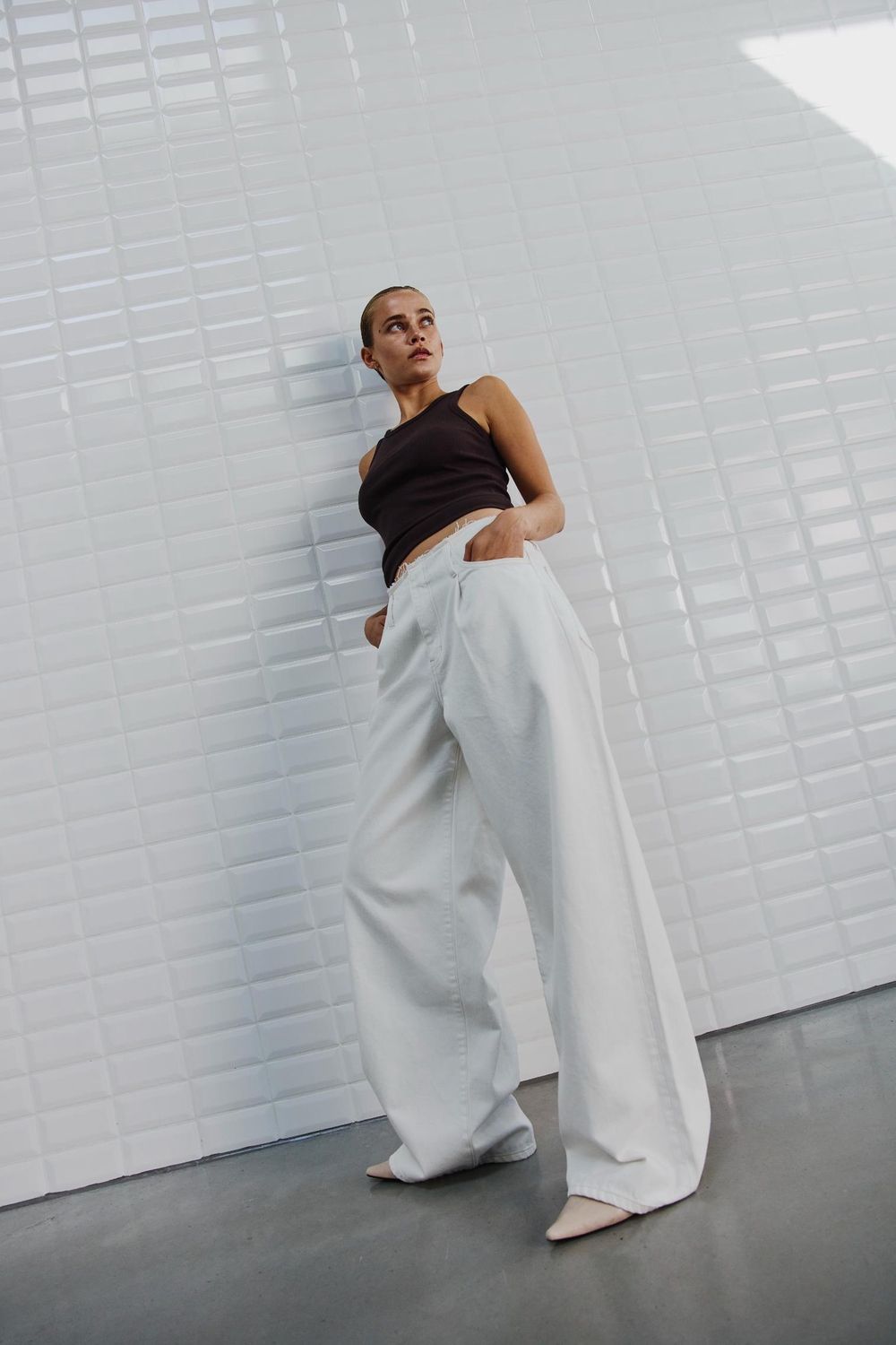 WBLAngelina hw wide pant