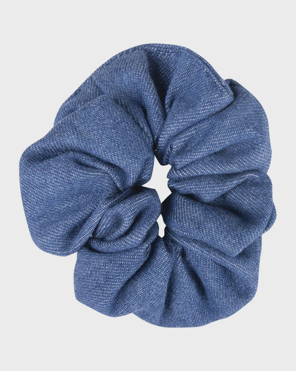 stephanie denim scrunchie
