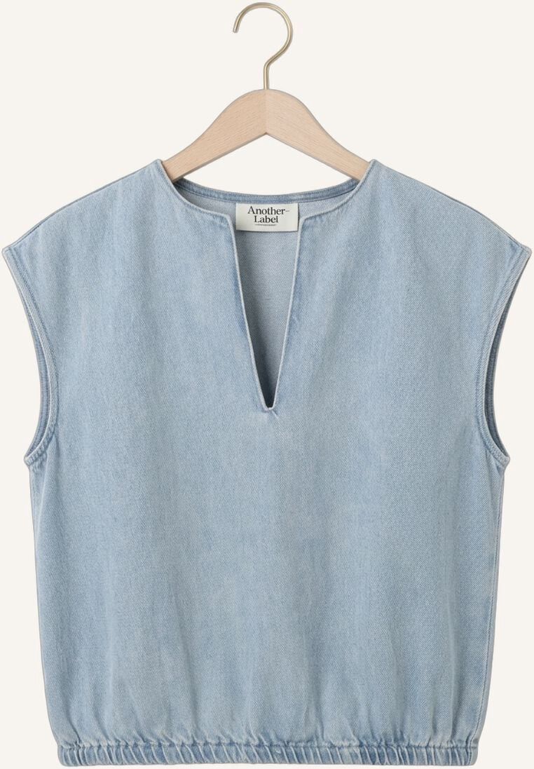Aurore denim top s/l