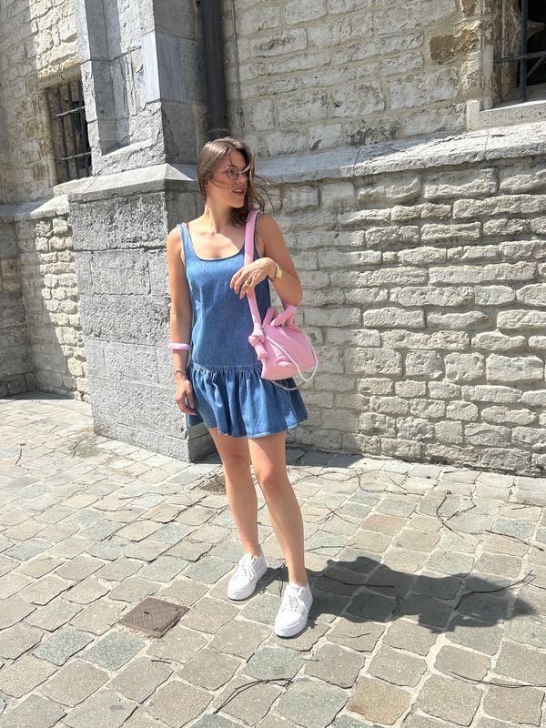Inka denim dress