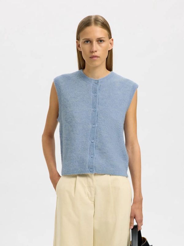 SLWLulu SL button o-neck vest