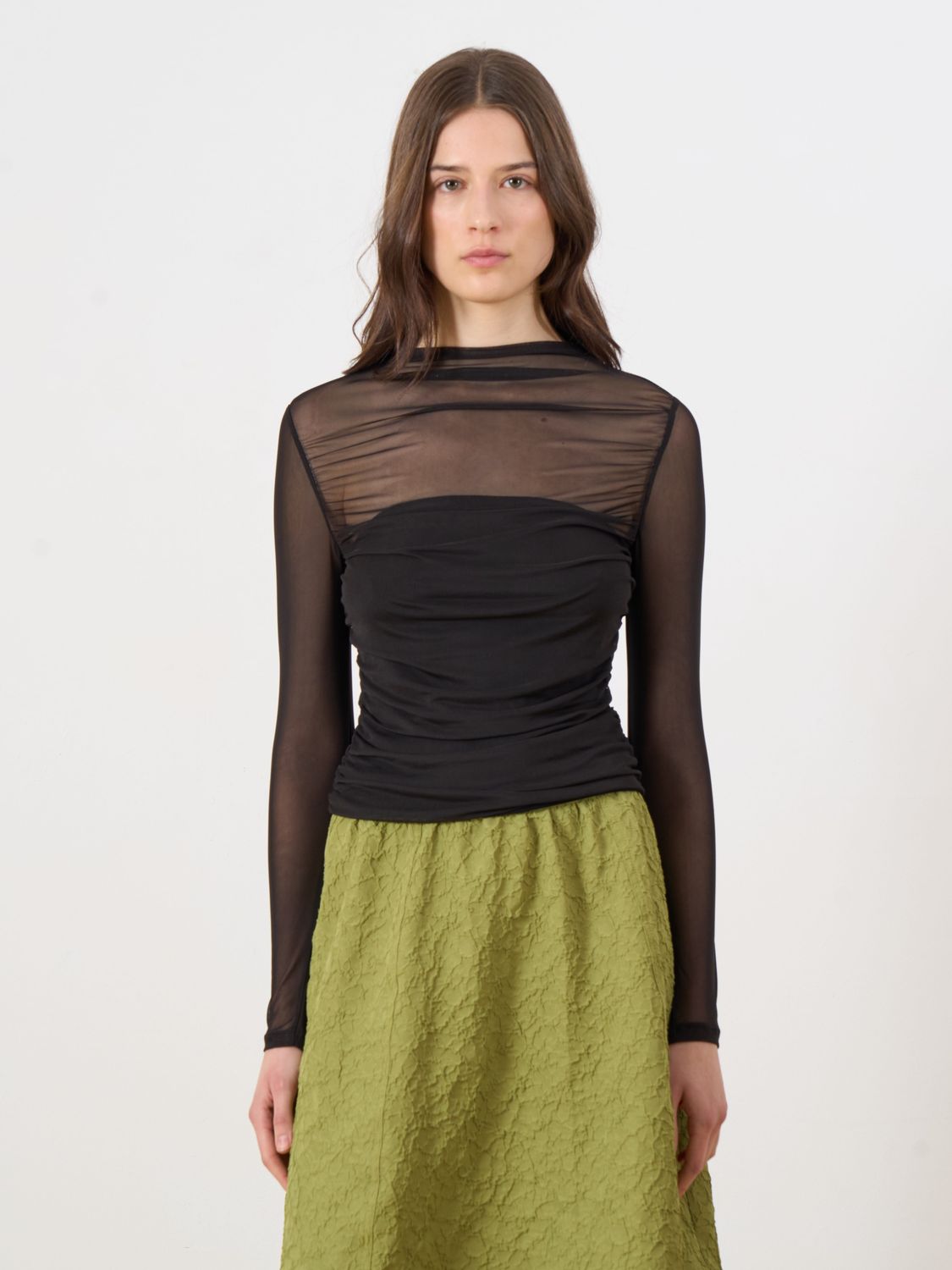 Inge Top, Colour: Zwart, maat: 34