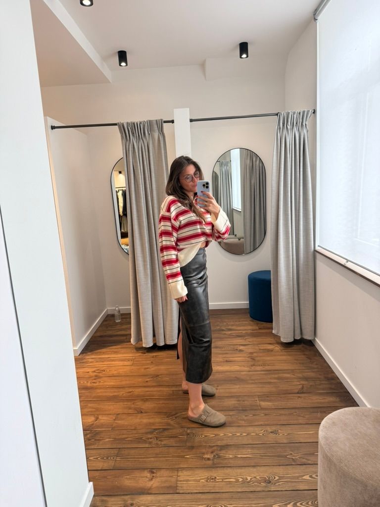 Jella PU skirt