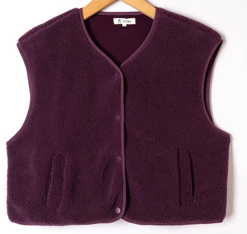teddy gilet kilky