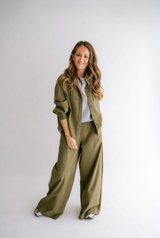 Sam pants tencel green