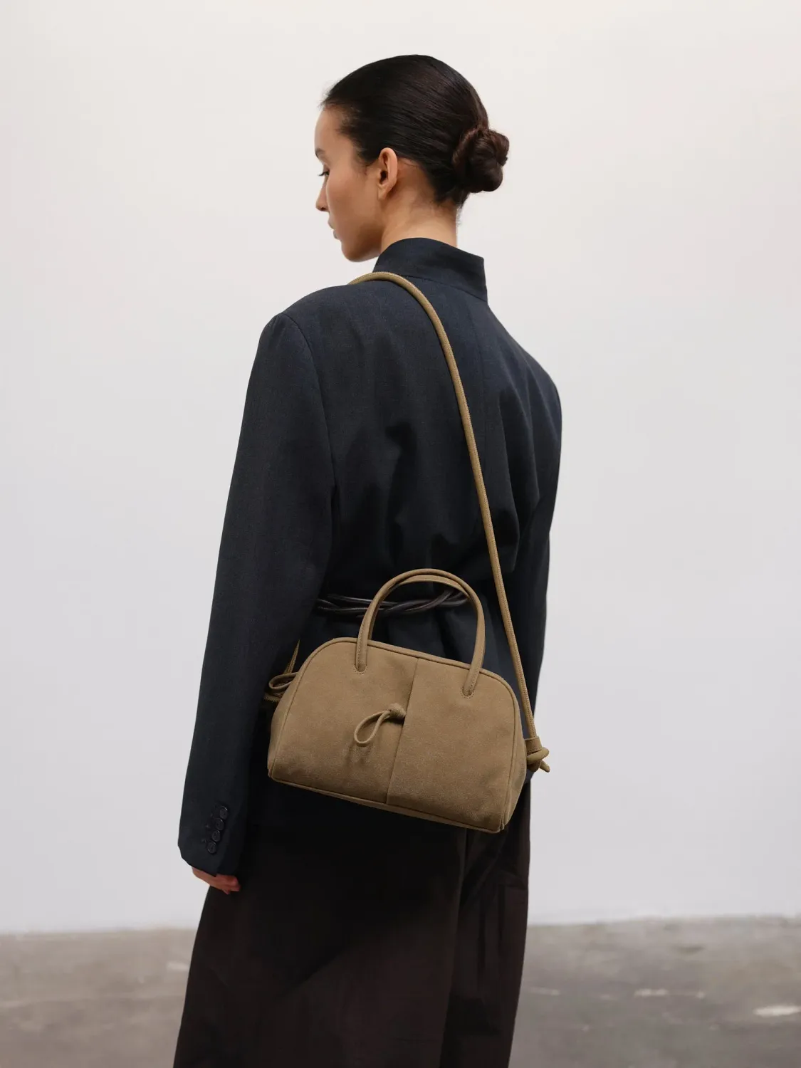 Mini brooklyn bag suede
