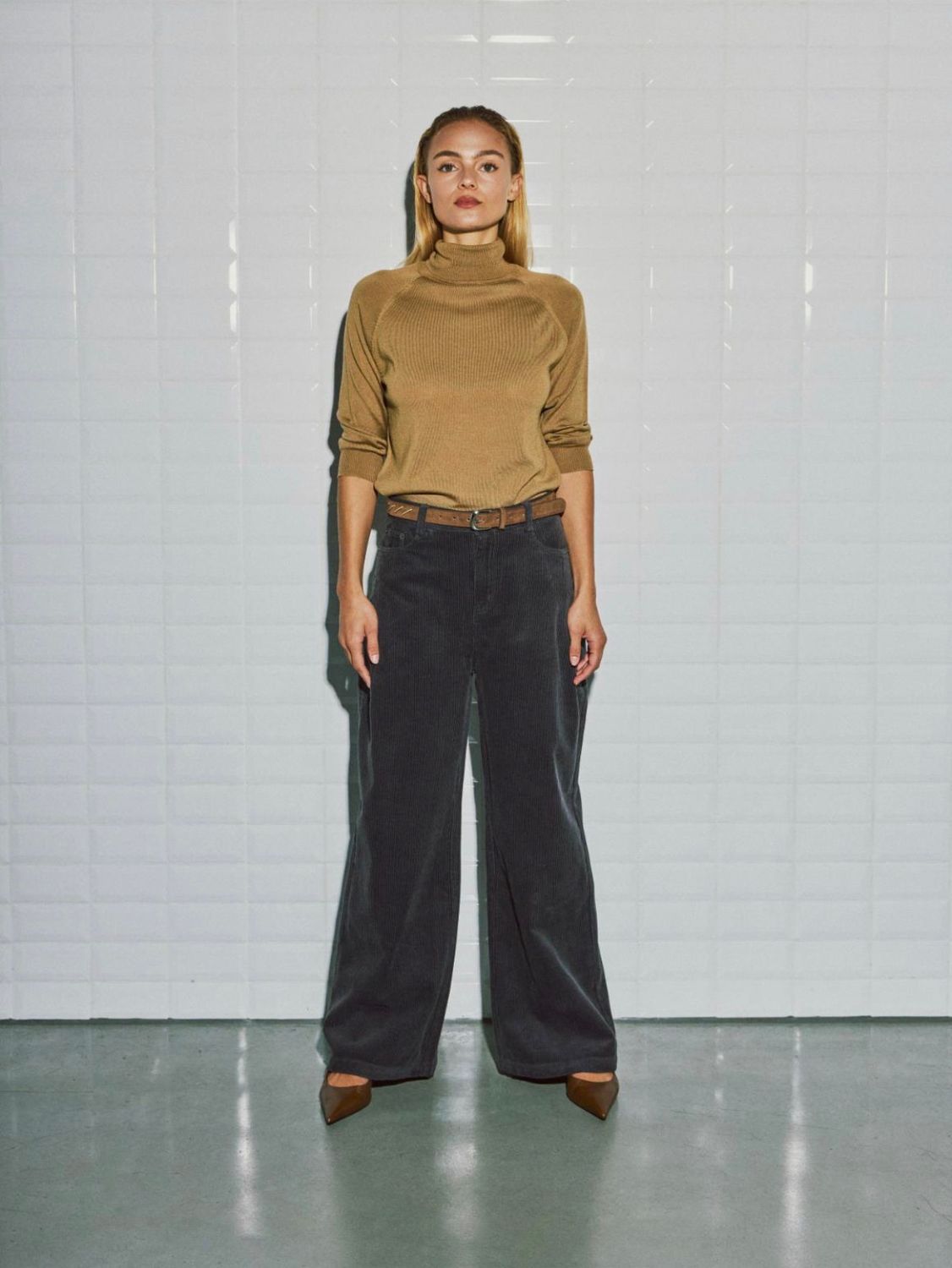 WBLEDNA Cord Wide Pant