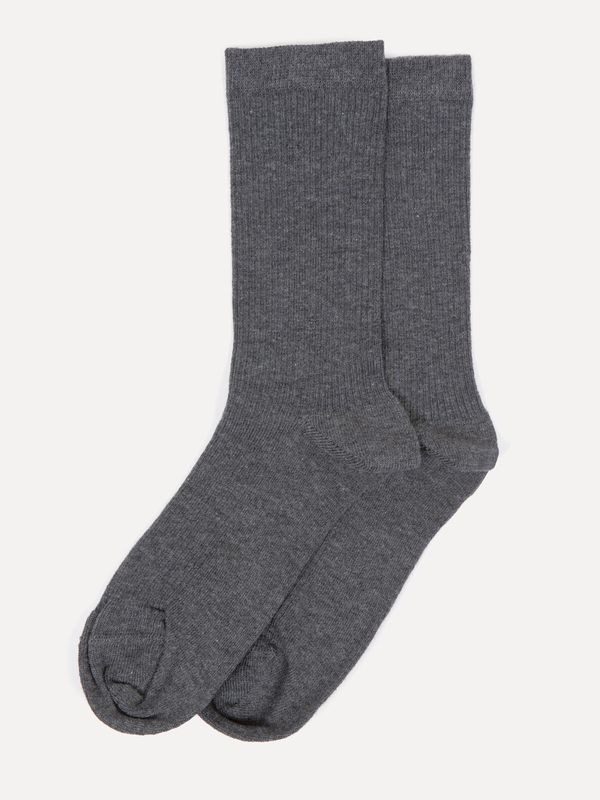 Robin Fine rib socks