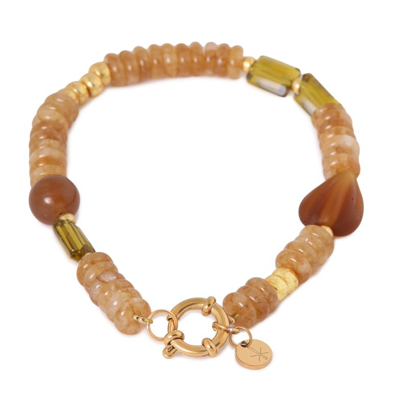 Antique Velvet Bracelet Gold