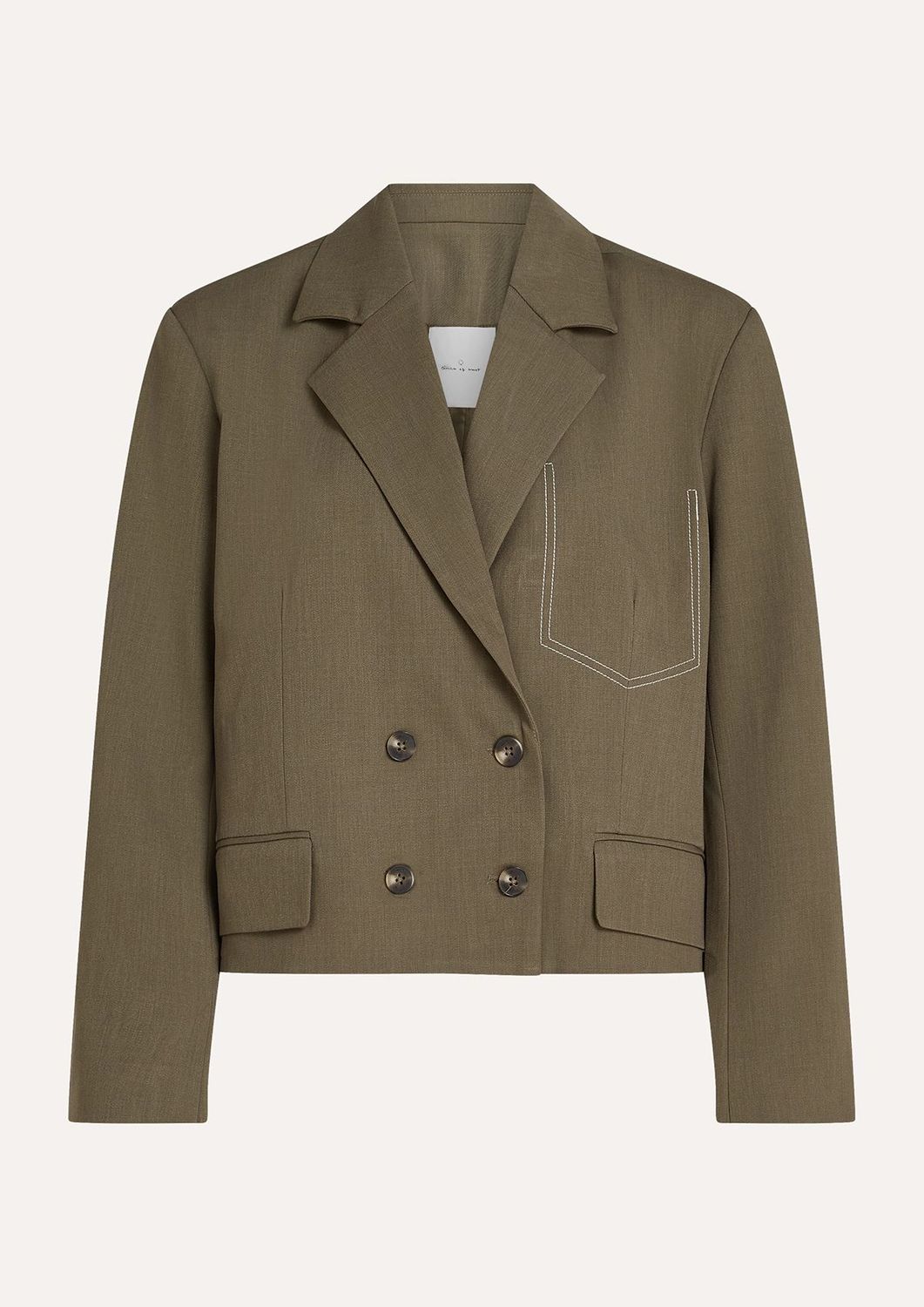 Jozie Blazer, Kleur: Teak, maat: S