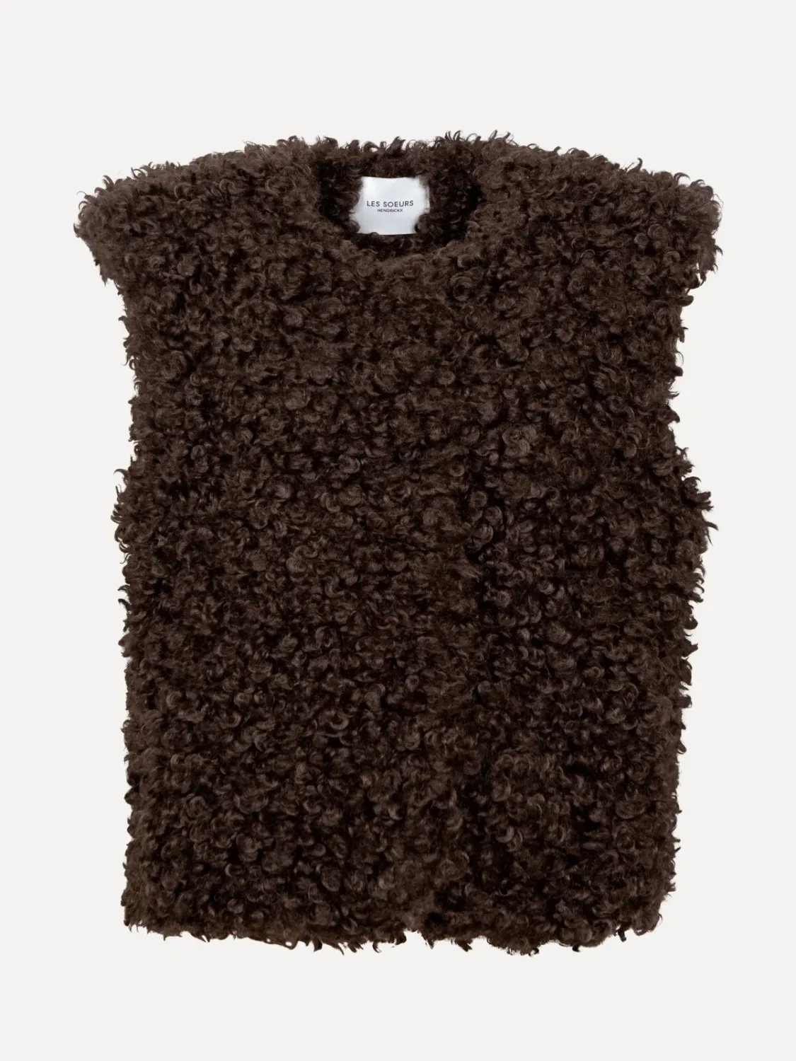 Bodywarmer Manou, Kleur: Bruin, maat: XS/S