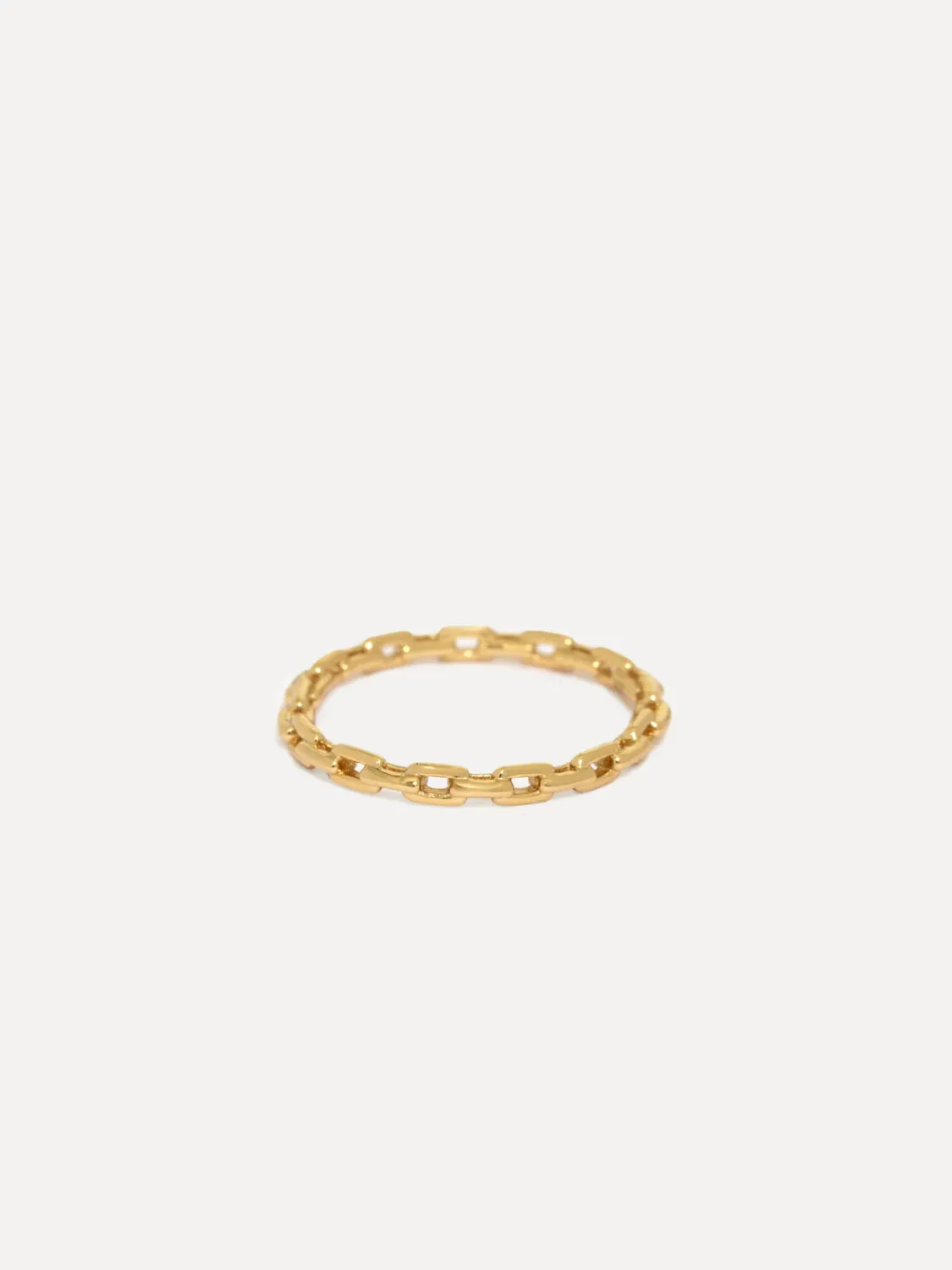 Chloe link chain ring
